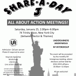 Share-a-Day 3 Flyer January 25, 2014